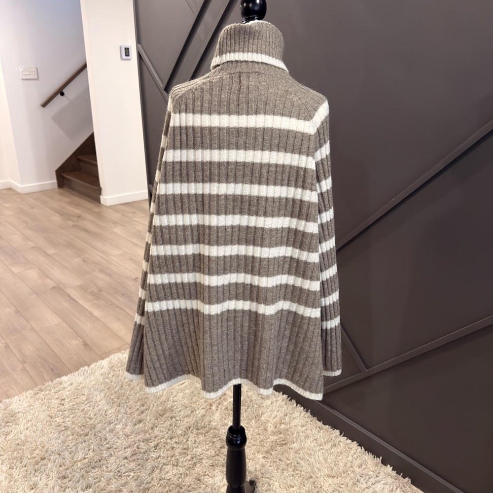 H&M Taupe Ribbed Knit Sweater - Picture 4 of 5